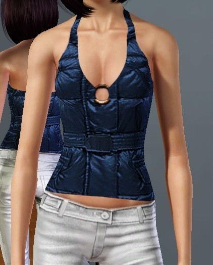 Sims 3 Accessory Halter The Sims Resource | Shiny Halter (Recolorable)