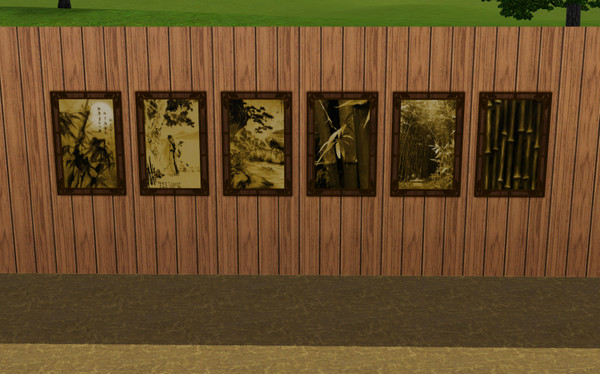 Sims 3 — SimbooZen Painting 4 by GangstR — Fourth part of painting for my SimbooZen Collection / quatrieme partie de