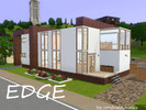 Sims 3 — EDGE-- CC FREE by confused_claire — EDGE is a new way of living. This modern house is perfect for the modern