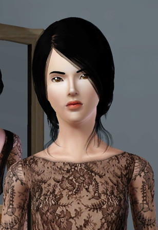 Sims 3 — Dai by Lustuuu — I wanted to make an asian sims for a long time, I hope she's pretty.