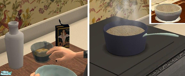 Sims 2 — Vintage Breakfast Foods - Quaker Oats by TheNinthWave — Vintage Quaker Oats from the 1900\'s.