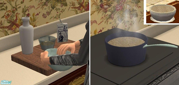 Sims 2 — Vintage Breakfast Foods - Cream of Wheat by TheNinthWave — Vintage Cream of Wheat from the 1900\'s.
