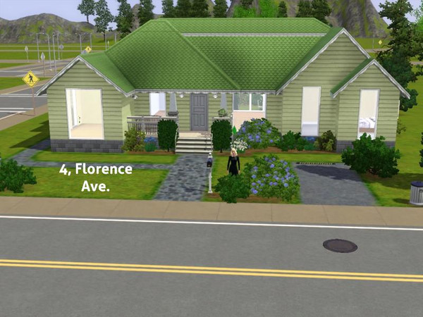 Sims 3 — 4, Florence Ave. by DO5NBR — Cozy little home with 3 bedrooms and 2 bathroom. It is furnished with all things