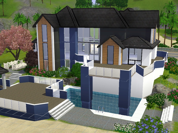 Sims 3 — Oaklands by Pedotawa — Modern home 40x40 hope you like check out my channel on youtube (Triplesixify1)