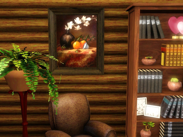 Sims 3 — Southwestern Clay Pots 1 by spitzmagic — Southwestern Clay Pots 1 painting by: Linda Heath
