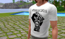 Sims 3 — Improvaganda Shirt by tresquall123 — A completely recolorable shirt with the Improvaganda logo on the front.