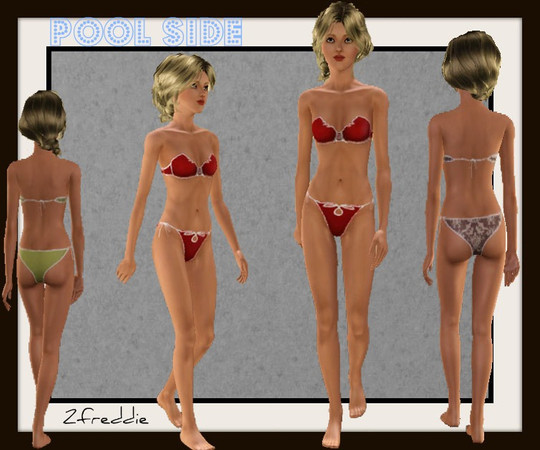 Sims 3 — Poolside by 2freddie — Sim designers are back at work. After taking a vacation at the sunny beaches of Sim Town