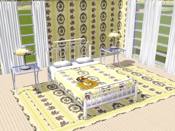 Sims 3 — marcorse_regency rose pattern by marcorse — Another pattern in the regency style, feating rose cameos, single