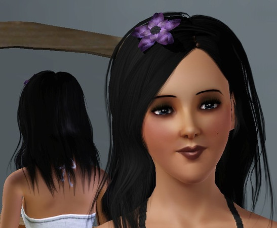 Sims 3 — Erica by austino — Erica- Young Adult, and comes with outfits and hair shown. Enjoy!