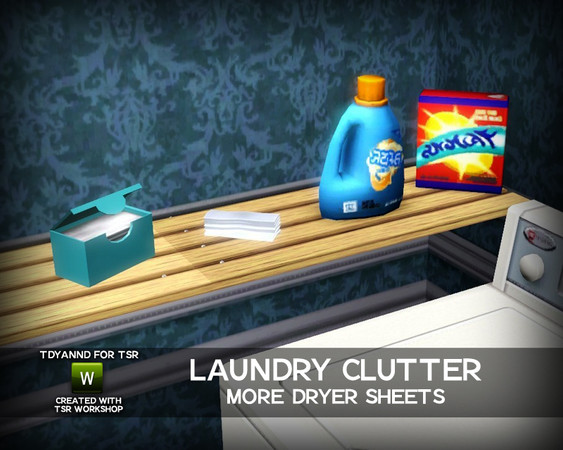Sims 3 — More Dryer Sheets by tdyannd — Who has just one dryer sheet!? 