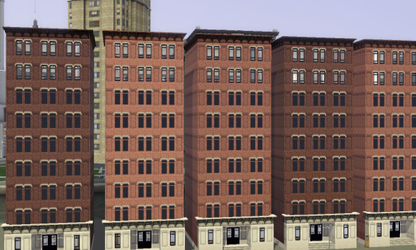Sims 3 — BRIDGEPORT REVISITED - Finders keep Warehouses by erwinsims — These five warehouses have also been been