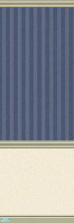 Sims 2 — Subdued Blue 4 by drouinr — We all need a quiet retreat from the hustle and bustle, and these wall coverings are