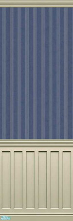 Sims 2 — Subdued Blue 6 by drouinr — We all need a quiet retreat from the hustle and bustle, and these wall coverings are