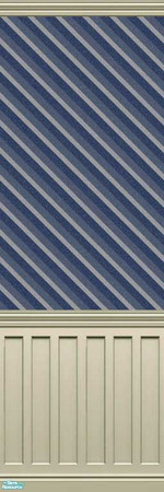 Sims 2 — Subdued Blue 13 by drouinr — We all need a quiet retreat from the hustle and bustle, and these wall coverings