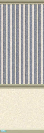 Sims 2 — Subdued Blue 18 by drouinr — We all need a quiet retreat from the hustle and bustle, and these wall coverings