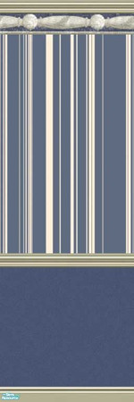 Sims 2 — Subdued Blue 28 by drouinr — We all need a quiet retreat from the hustle and bustle, and these wall coverings