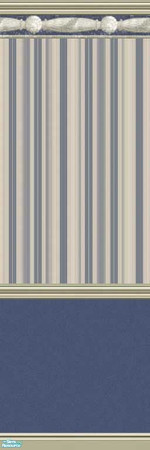 Sims 2 — Subdued Blue 34 by drouinr — We all need a quiet retreat from the hustle and bustle, and these wall coverings