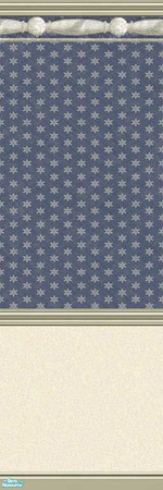 Sims 2 — Subdued Blue 51 by drouinr — We all need a quiet retreat from the hustle and bustle, and these wall coverings