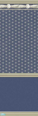 Sims 2 — Subdued Blue 52 by drouinr — We all need a quiet retreat from the hustle and bustle, and these wall coverings