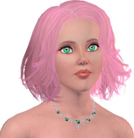 Sims 3 — Sakura Haruno by DragonDeeX942 — the hair was kinda difficult... i couldn't find one that really fit her...i