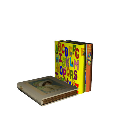 Sims 3 — Shabby Chic Tres Nursery Books by TheNumbersWoman — A bit of shabiness yet sort of Chic. By RicciNumbers at TSR.
