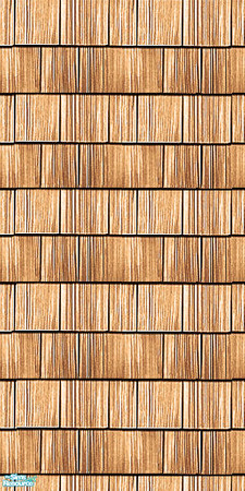 Sims 2 — Medium Shingle Siding by Halfcreek — created by Halfcreek