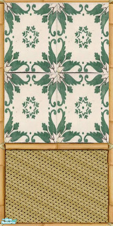 Sims 2 — Tiki Tile wall by mmbunny — more tiki for you islanders