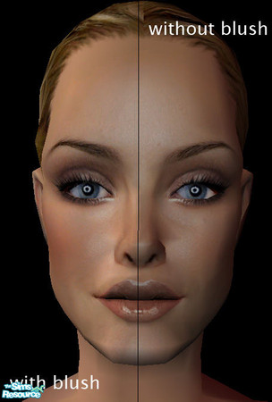 Sims 2 — Set 23 Giordani Luxury Powder Blush - Coral Caress by simseviyo — 
