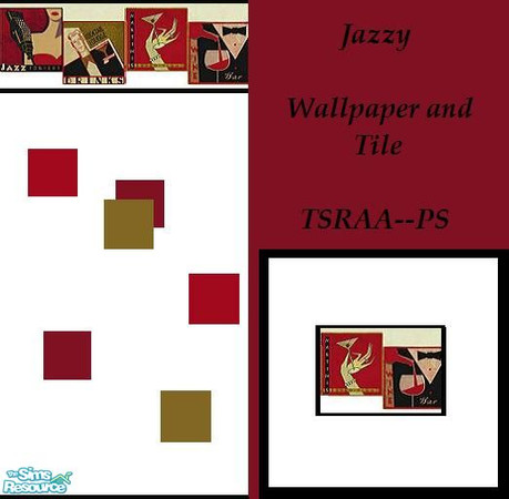 Sims 2 — Jazzy by wb_rumor — Wallpaper and Tile TSRAA--PS