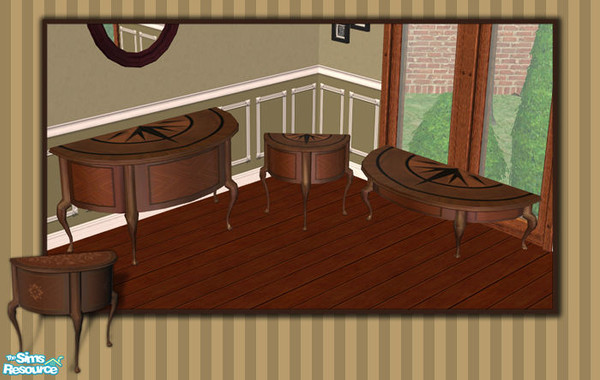 Sims 2 — Serendipity Living Tables Recolor by phoenix_phaerie — A recolor of the Serendipity Living tables. 
