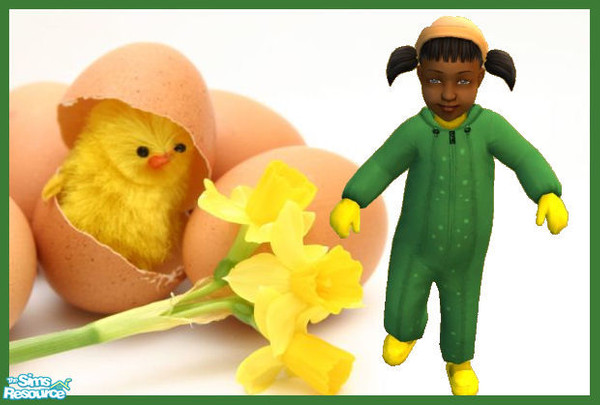 Sims 2 — Easter Fun - Outdoor wear by cariadbach — A set of toddler clothes just in time for Easter. Consists of trousers