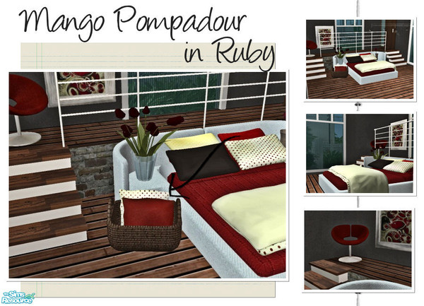 Sims 2 — Steffor IndigoBlue Pillow Basket by ~Monica~ — Enjoy ;)