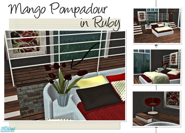 Sims 2 — B43 Tulips in Ruby by ~Monica~ — Enjoy ;)
