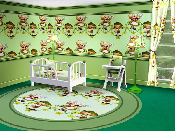 Sims 3 — marcorse_jackandjill pattern by marcorse — A children's pattern featuring the nursery rhyme characters, Jack and