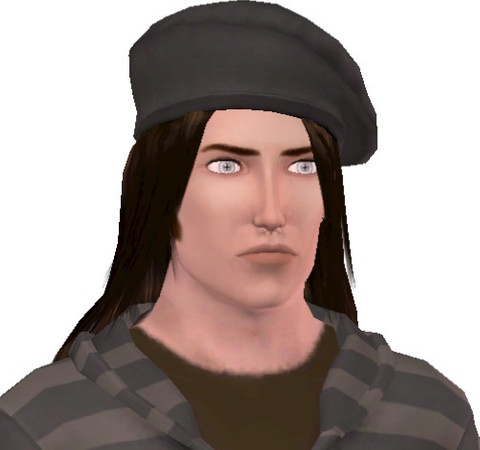 Sims 3 — Neji Hyuuga by DragonDeeX942 — Neji from Naruto :D well sort of...this was the best hair style i could find for