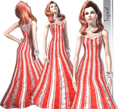 Sims 3 — Tgm-Dress-51 by TugmeL — This set has 1 FormaL *Thanks to *Ekky_Sims* for the Clothing credit! **Thanks to