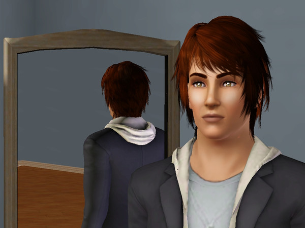 Sims 3 — Kiba Inuzuka by DragonDeeX942 — i couldn't decide on which kiba looked better so im putting this one up too :P
