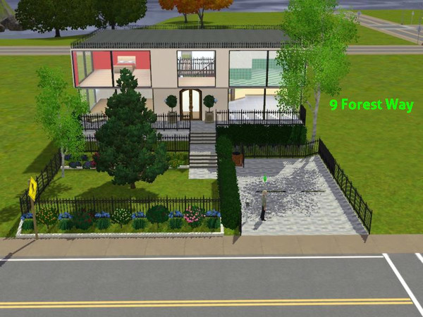 Sims 3 — 9, Forest Way by DO5NBR — Simple, but comfortable home for your sim-family. With its big rooms it offer all