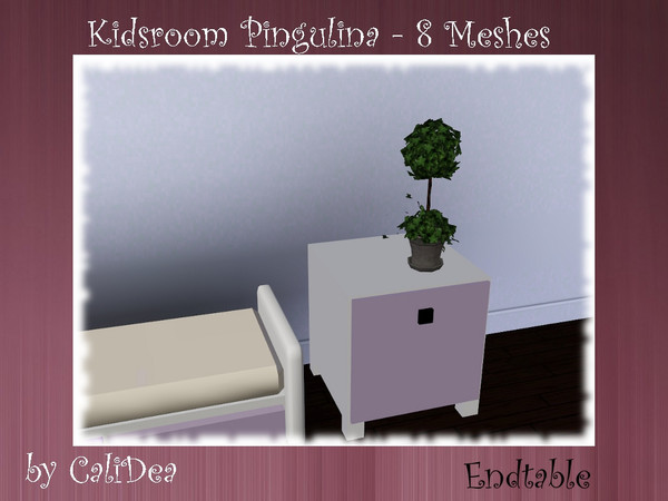 Sims 3 — Kidsroom Pingulina Endtable by CaliDea — Kidsroom Pingulina Endtable by CaliDea TSR