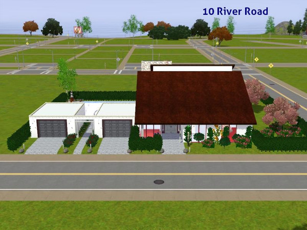 Sims 3 — 10, River Road by DO5NBR — If your rich sims want a luxurious and comfortabe home, than this home is the right