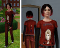 Sims 3 — Female Castlevania Layered Tee by oldmember_darkpatriot2 — Female Game-Tees featuring your favorite Castlevania