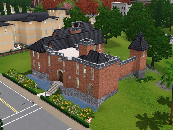 Sims 3 — Kasteel Purmersteijn by simperfect1991 — A grand castle. This is the old city castle of Purmerend, it's called