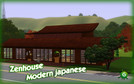 Sims 3 — Zenhouse Modern Japan Inspir. by GangstR — A modern minimalist house. Japanese Inspiration. 