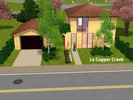Sims 3 — 14 Copper Creek by DO5NBR — This is a pretty little house for your sim-family. In the garden is a lovely pond
