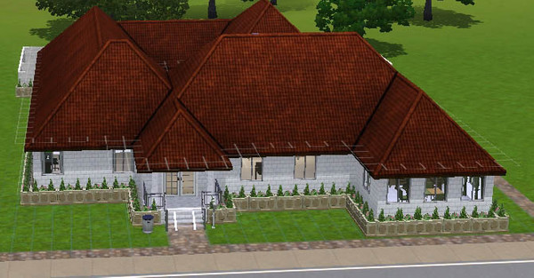 Sims 3 — Paris Royal by lzoulek — Two Bedroom deluxe home. 