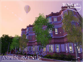 Sims 3 — Apartments Aspen Avenue. no CC by Valuka — Apartments Aspen Avenue. No CC. 