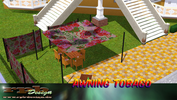 Sims 3 — rpb Tobago awning by ruhrpottbobo — rpb Tobago awning 