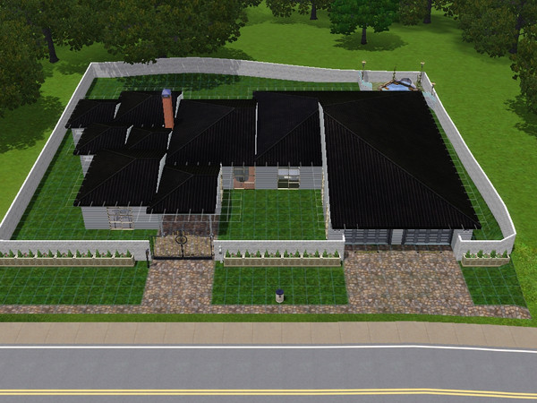 Sims 3 — The Westside by lzoulek — This two bedroom home is the perfect house for the celebrity looking for some privacy.