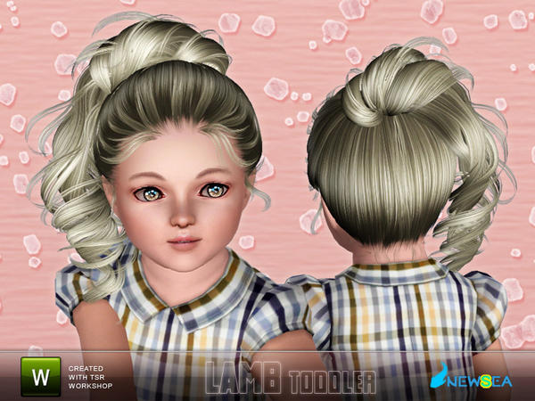The Sims Resource - Newsea Lamb Toddler Hairstyle