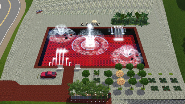 Sims 3 — Modern underground by darkdollar2 — This is modern designed home, what have 1 room : ) sry about freaked ground